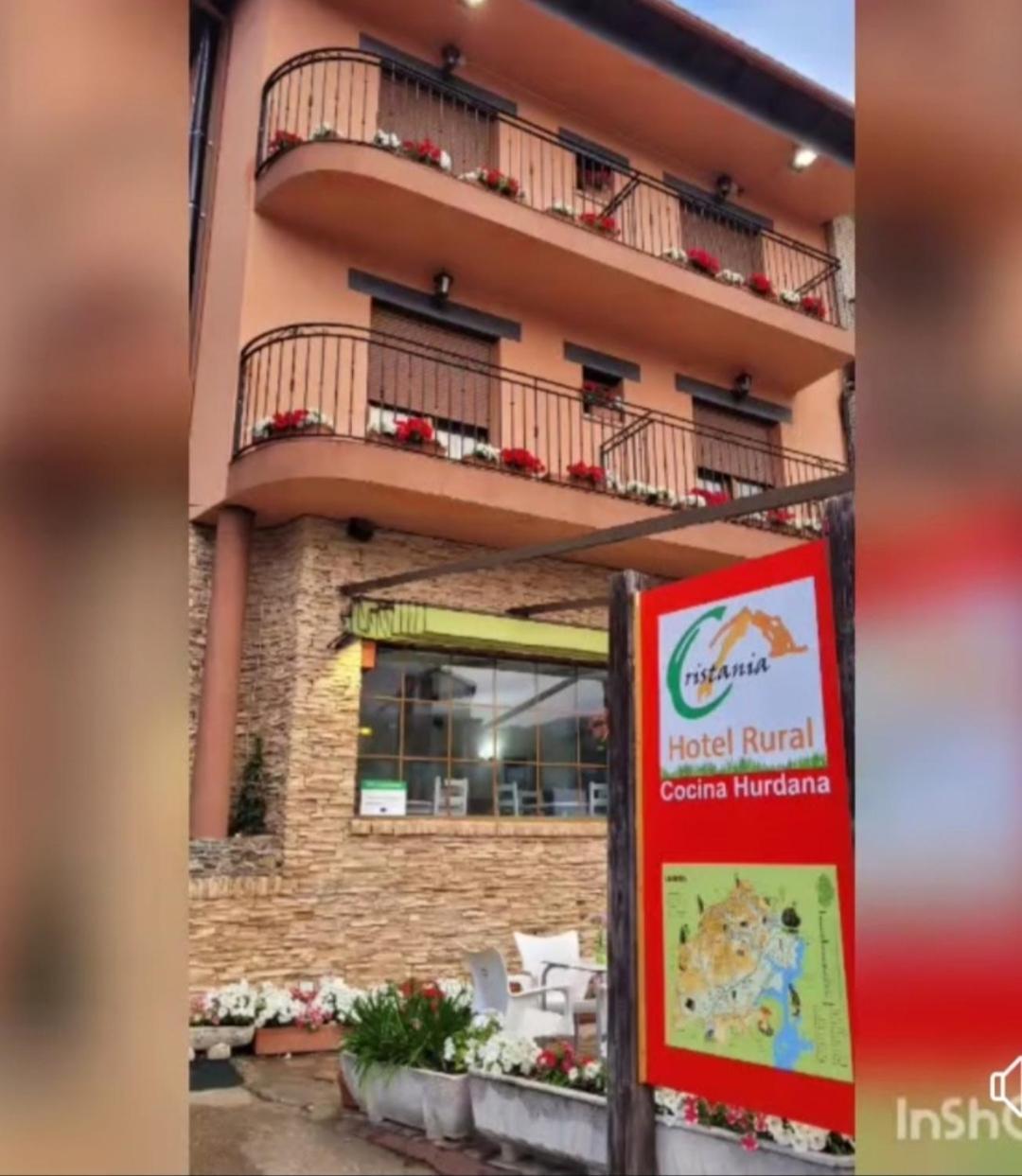 Hotel Rural Cristania Caminomorisco Exteriör bild